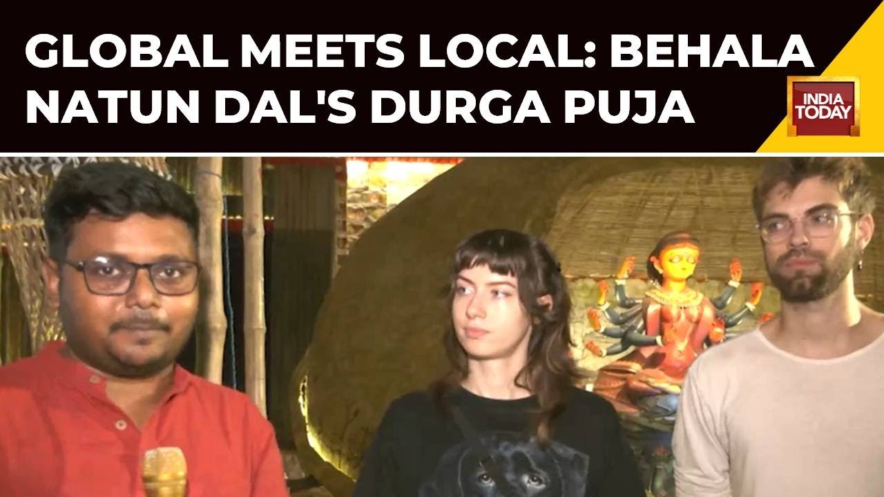 Netherlands and Kolkata Artists Unite for Behala Nutan Dal's Durga Puja Theme | Durga Pooja Special