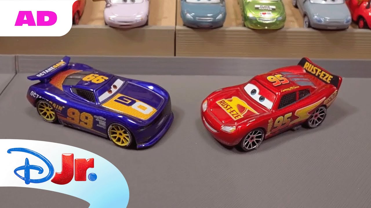 AD | Who Will Win: Lightning McQueen Or Danny Swervez? 🚘🏁 | Pixar Cars | @disneyjr