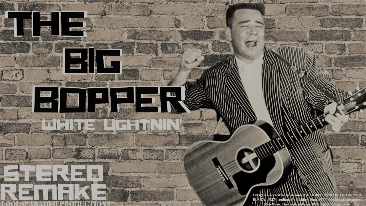 (Stereo REMAKE) The Big Bopper - White lightnin' {Full Demo}