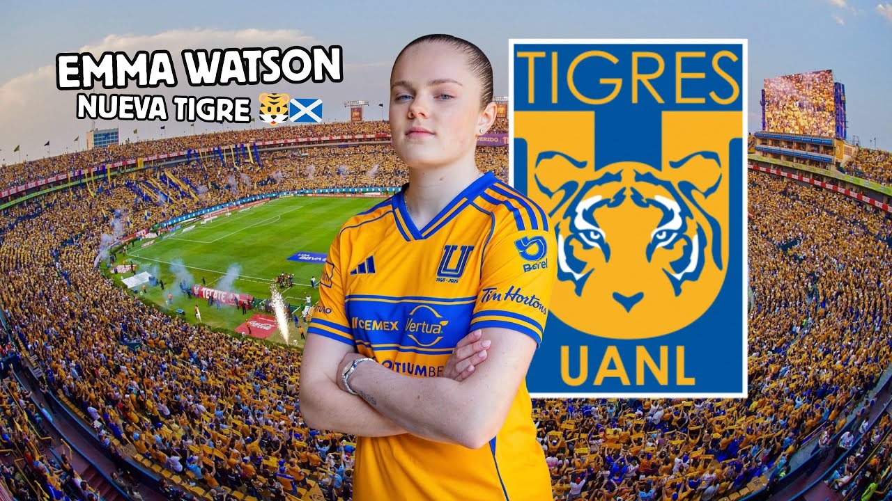 EMMA WATSON NUEVA JUGDORA DE TIGRES 🐯💣