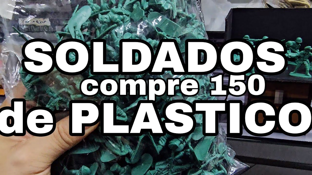 Compre 150  SOLDADITOS de PLASTIC0