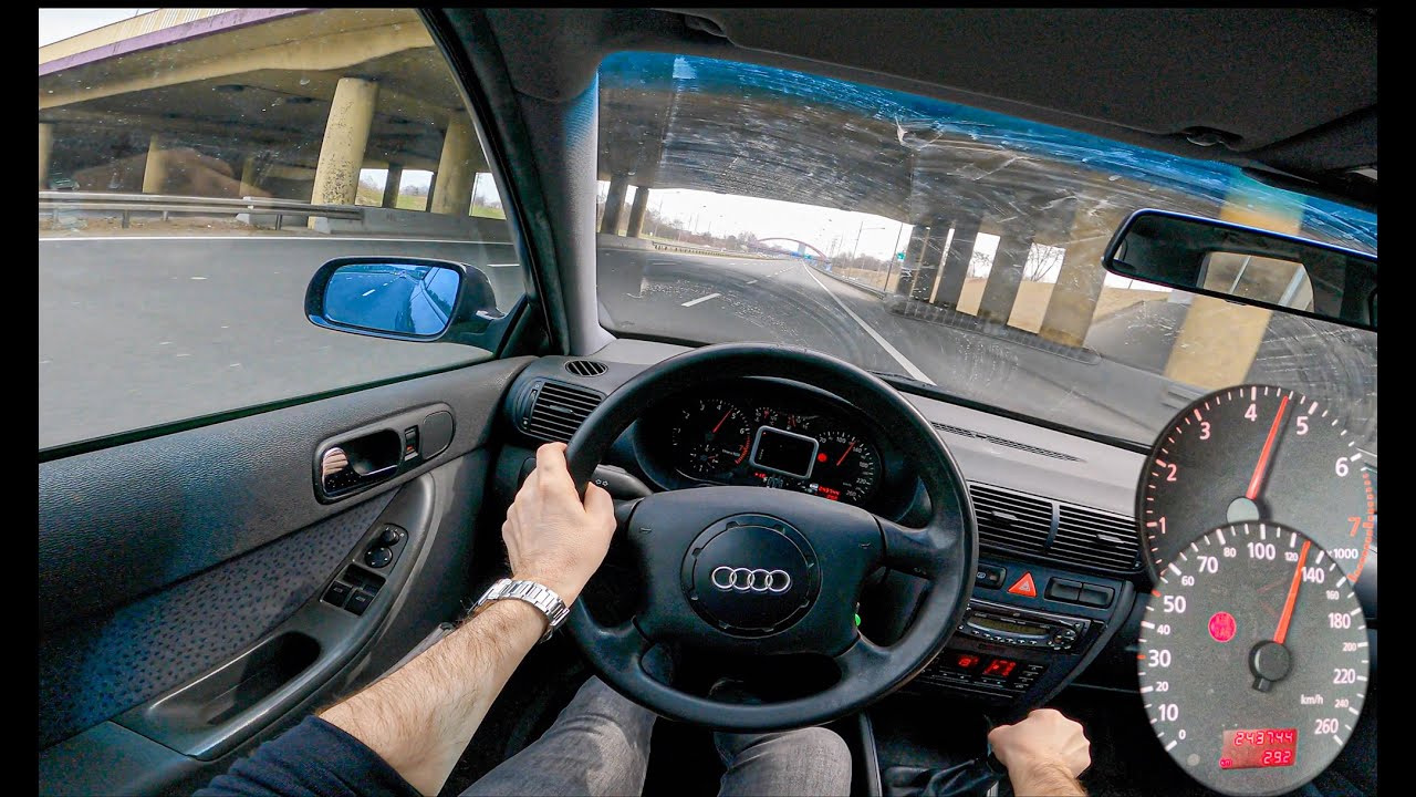 Audi A3 1998  | 1.6 I 101 HP | POV Test Drive