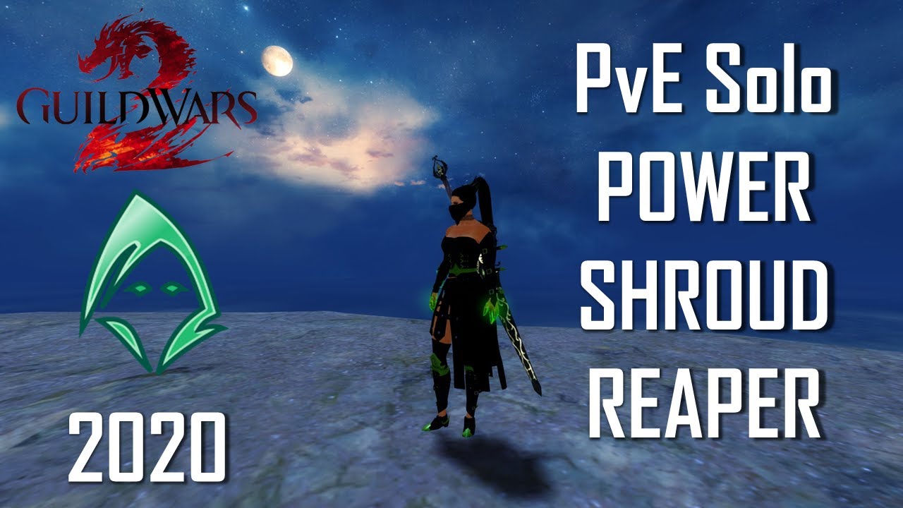Guild Wars 2 PvE Necromancer Solo Power Shroud Reaper Build