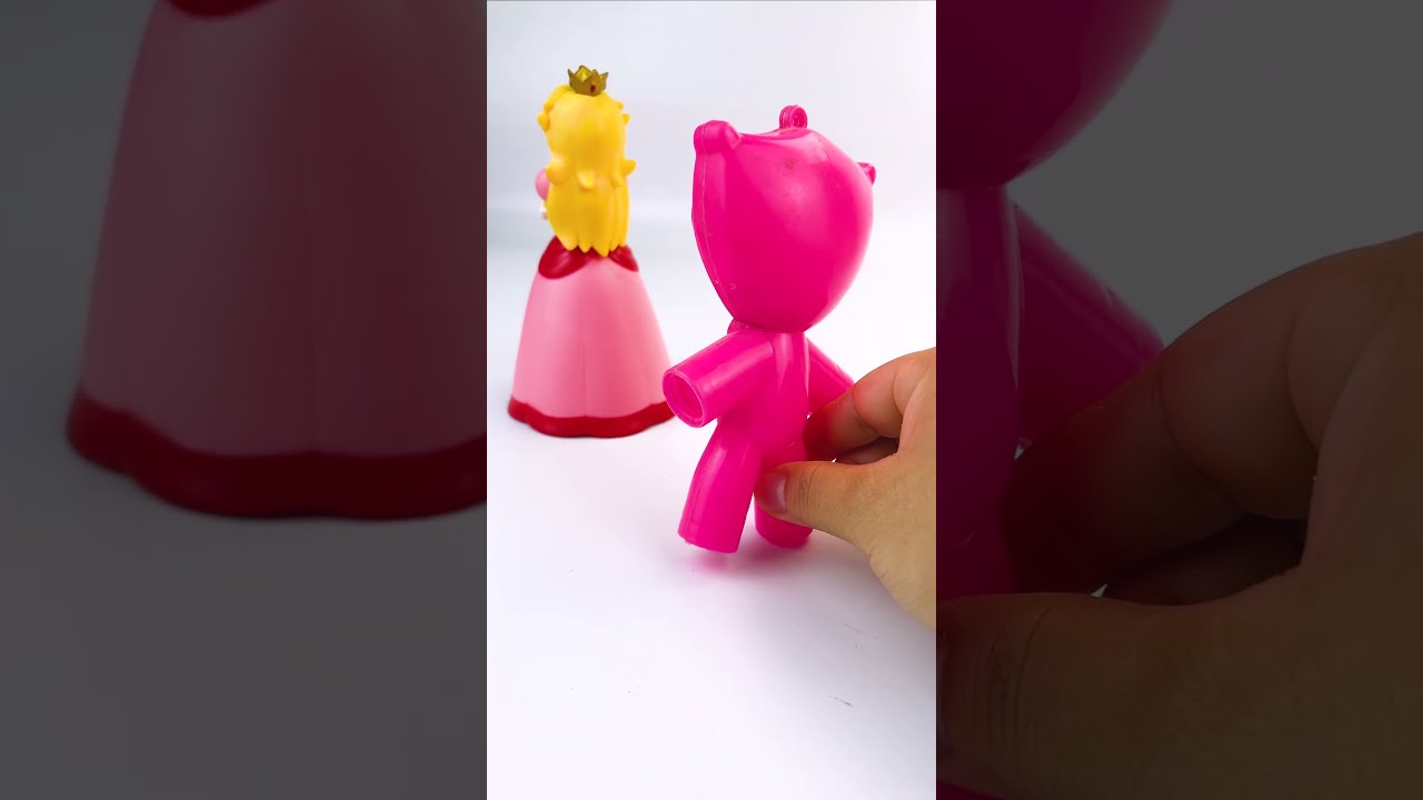 Unboxing Super Mario Bros, Princess Peach and Monster toys ASMR Video #mario #toys