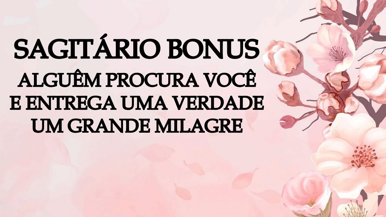 🌷SAGITÁRIO BONUS 🌷UMA PESSOA VAI PROCURAR VOCÊ PARA UMA CONVERSA, É INESPERADO
