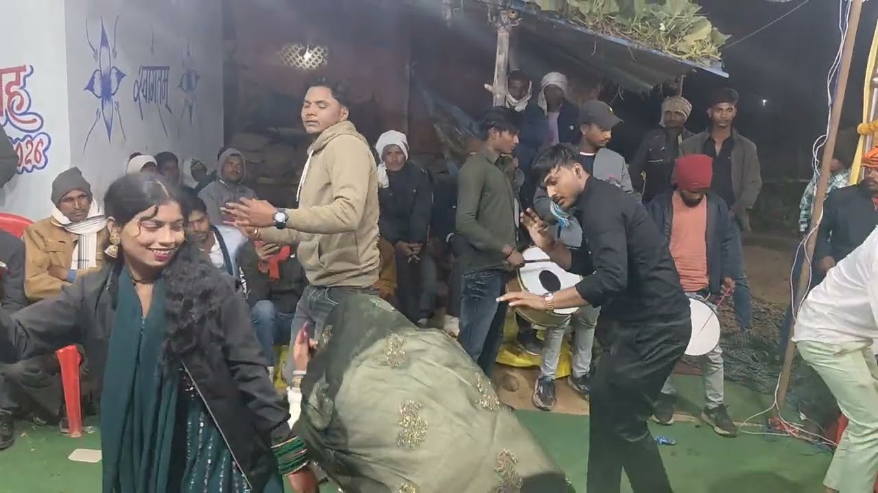 Sidhi semariya me dance video band Baja bagheli nach Sidhi rewa dance video band Baja bagheli nach S