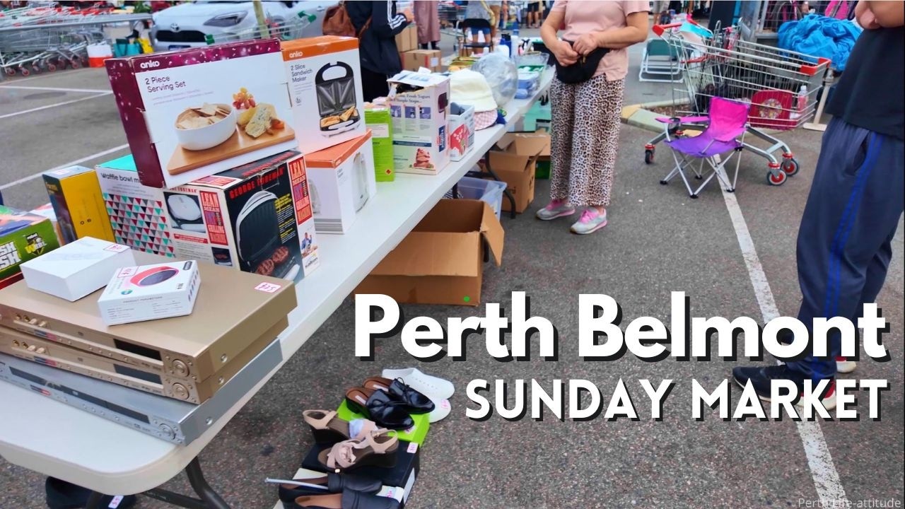 Perth Belmont Rotamart Market Walk 2026 — Sunday Flea Market at Belmont Forum (4K)