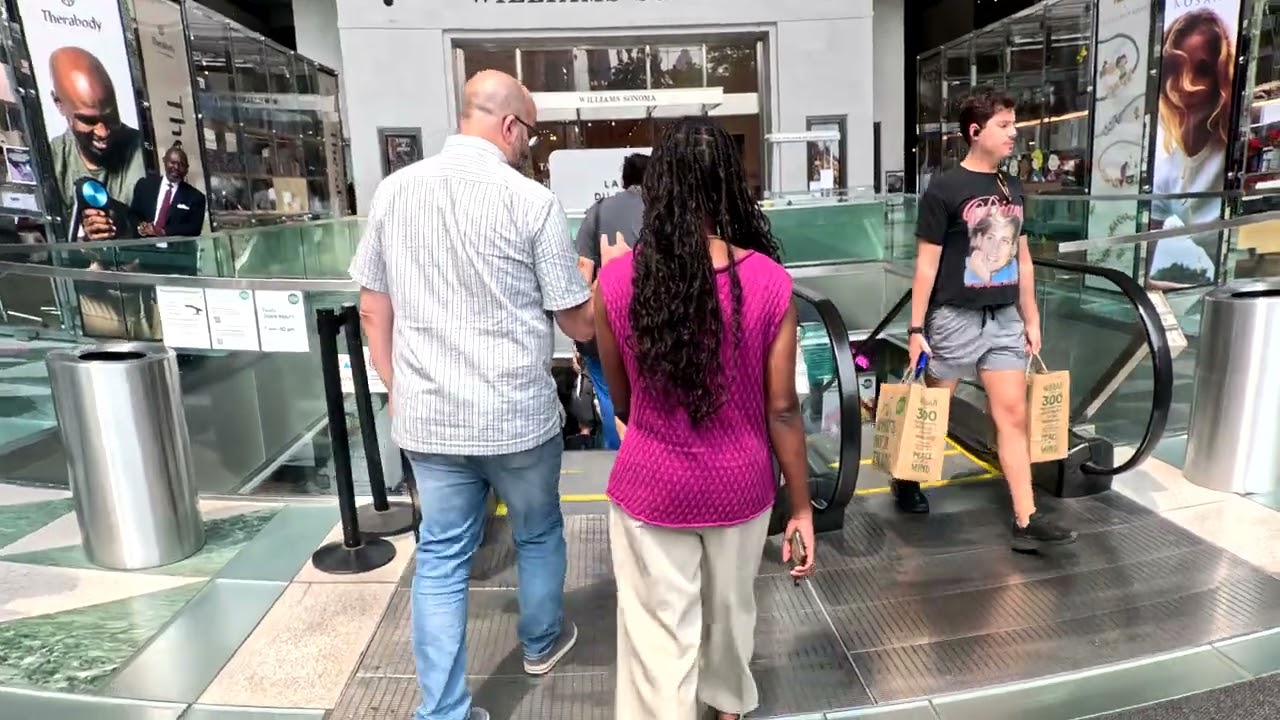 Columbus Circle Whole Foods shoppin