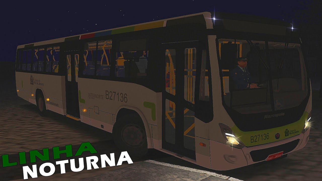 Linha Noturna com o Torino 2014 - Proton Bus Simulator