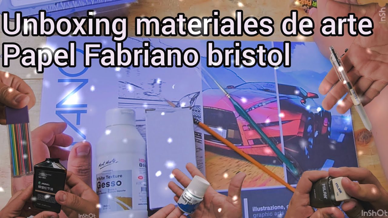 ⌦ Papel Fabriano bristol ✧ unboxing ✎ Lemon boy