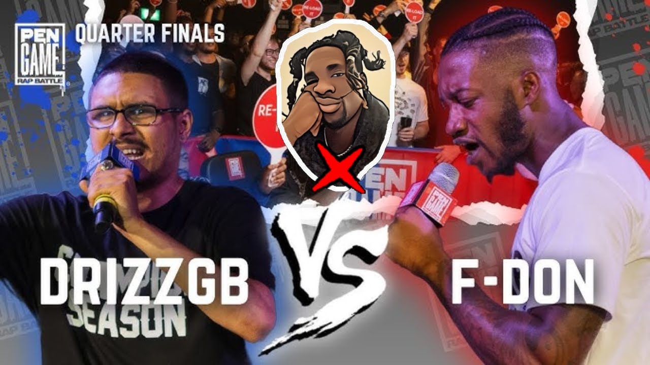 DRIZZGB vs F-DON | PenGame Rap Battle 2025 XERAPH REACTION!!