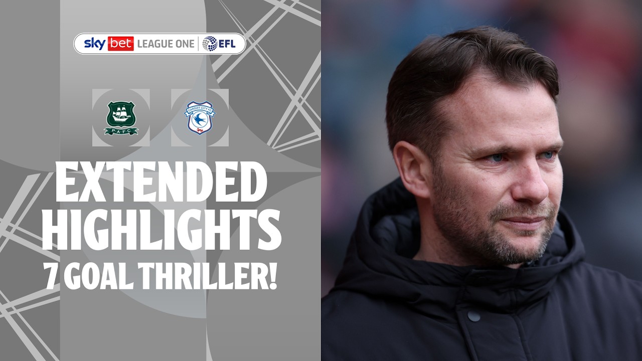 7 GOAL THRILLER! | Plymouth Argyle v Cardiff City extended highlights