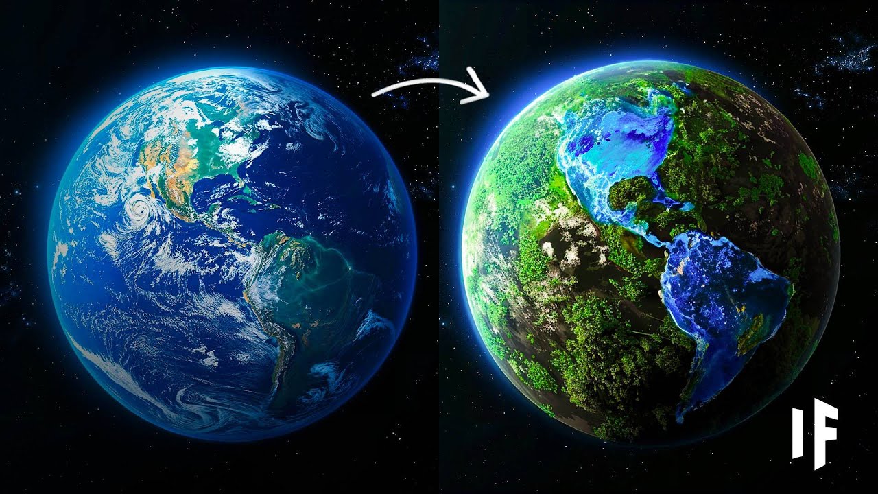 ¿Qué pasaría si el agua y la tierra de repente cambiaran de lugar?