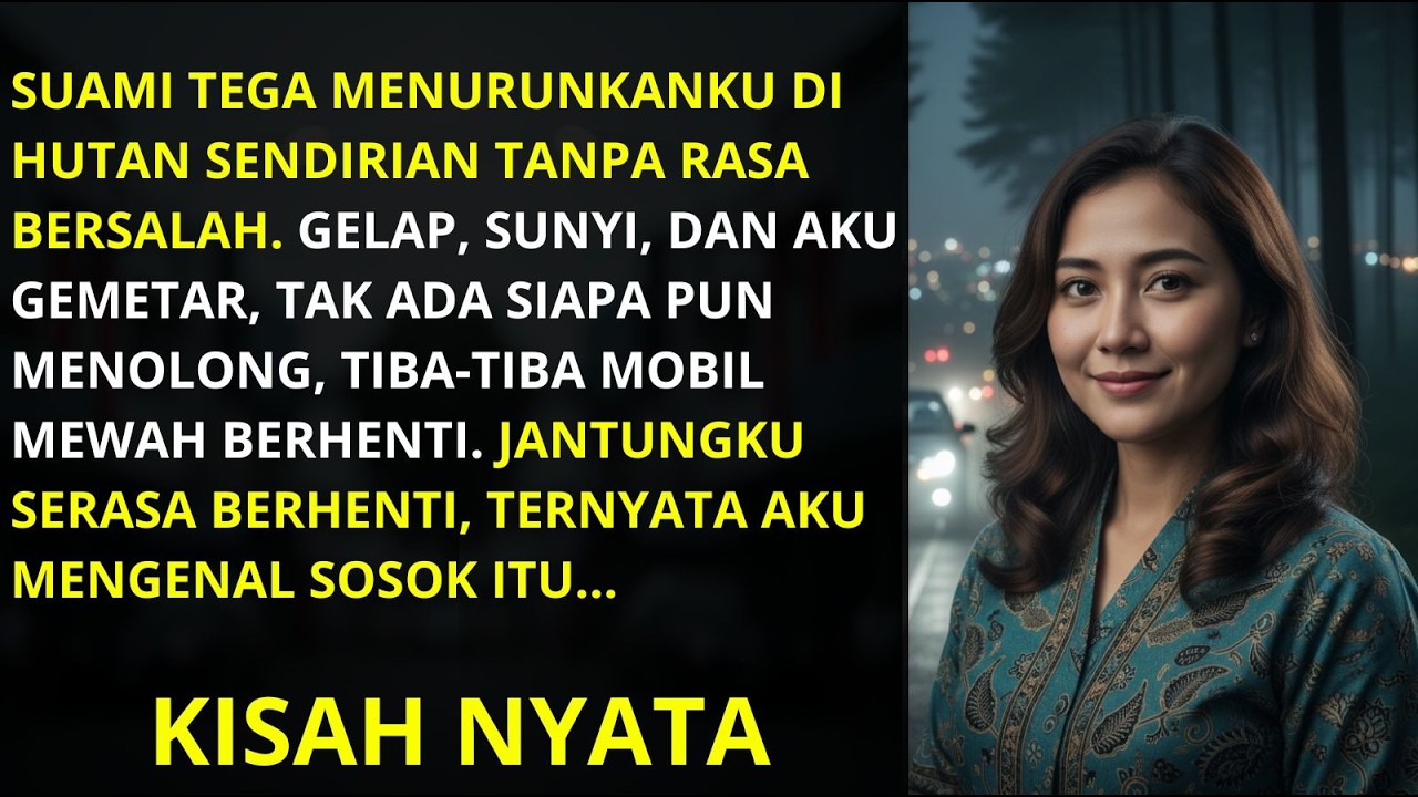 Ditinggal Sendirian di Hutan Oleh Suami, Aku Tak Percaya Siapa yang Menolongku!