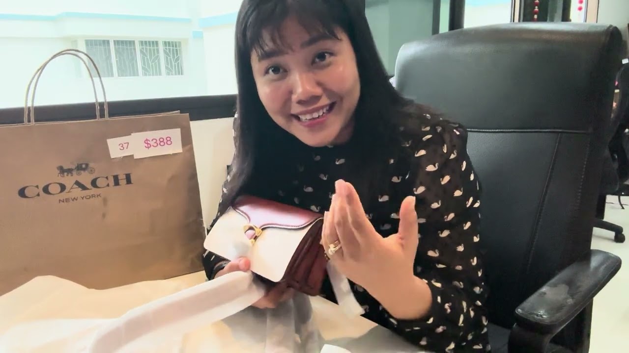 Coach က lucky bag လေးကံစမ်းကြည့်တာ။$388 မို့အရမ်းတန်🤩