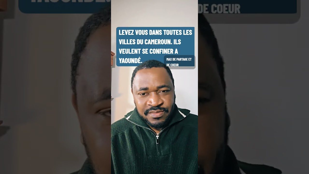 Ils veulent tous se confiner &agrave; Yaound&eacute;, mais pourquoi ?