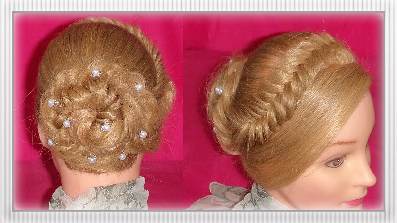 PEINADOS: RECOGIDO CON  TRENZA PESCADO  | CUTE UPDOS HAIRSTYLES - VIRIYUEMOON