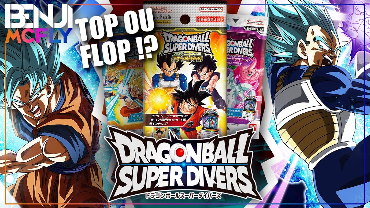 😱JE DÉCOUVRE LES NOUVELLES CARTES DRAGON BALL SUPER DIVERS ! + Un MAX d'Infos