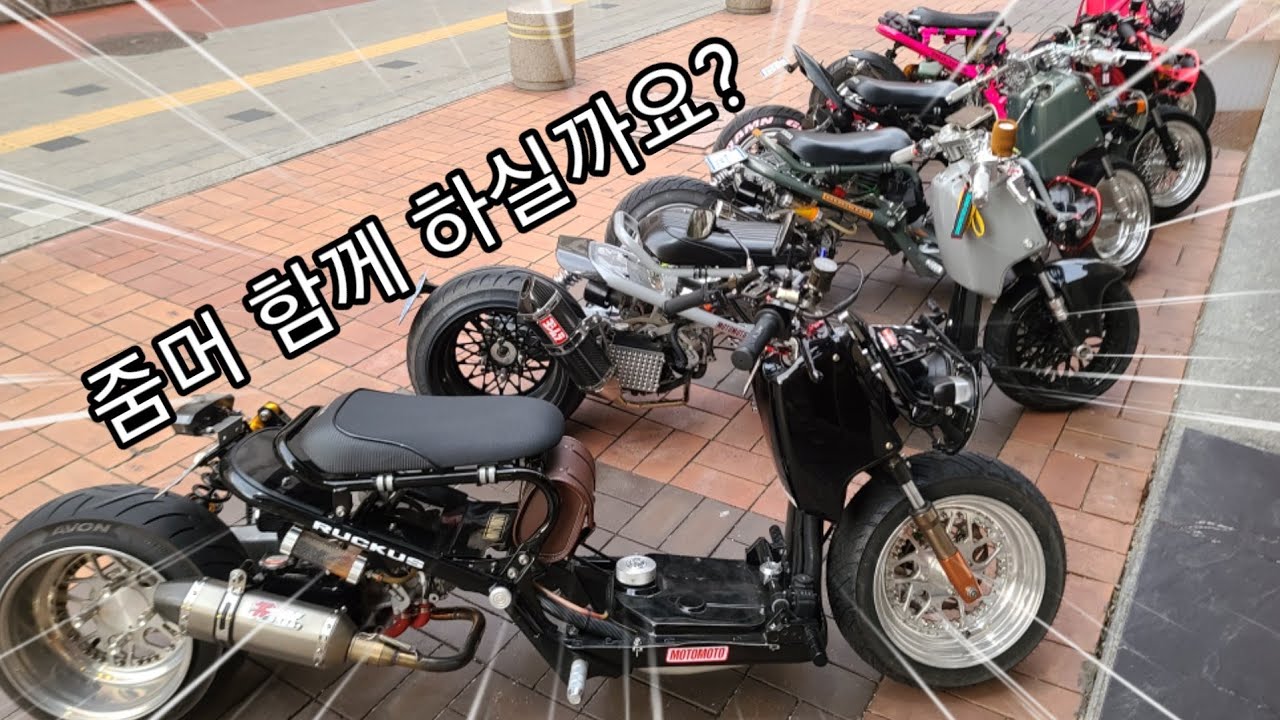 [모토모토] 줌머는 언제든 환영합니다. 함께 하시죠 (zoomer&ruckus)