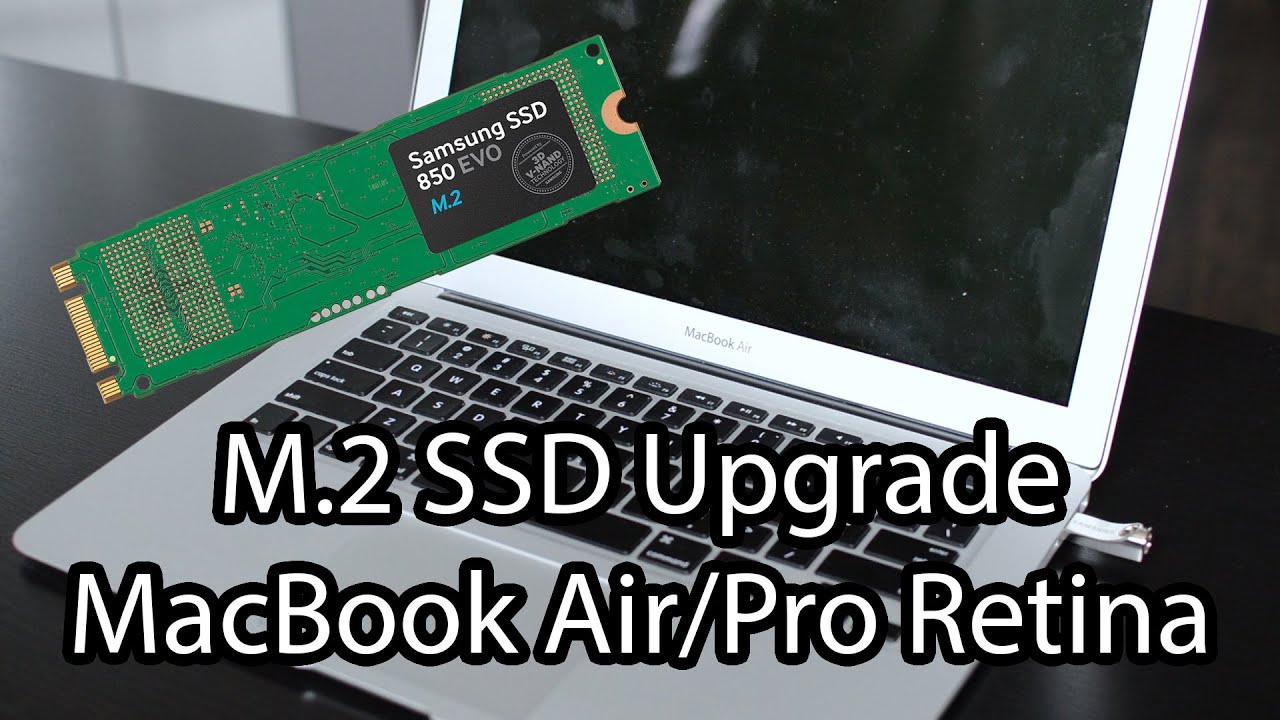 Upgrade Your Macbook Air  SSD with Any M.2 SATA Drive