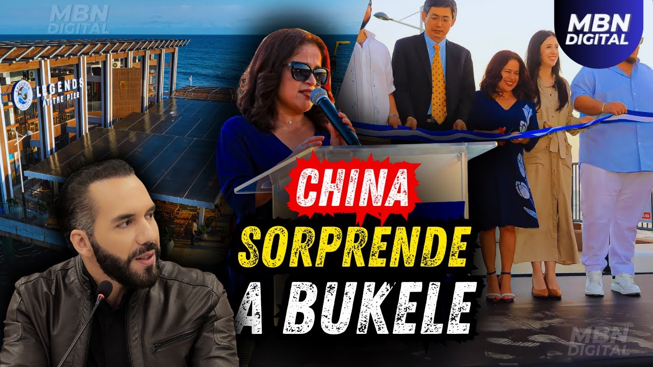 CHINA Sorprende a Bukele con Nuevo Muelle Turístico de la Libertad