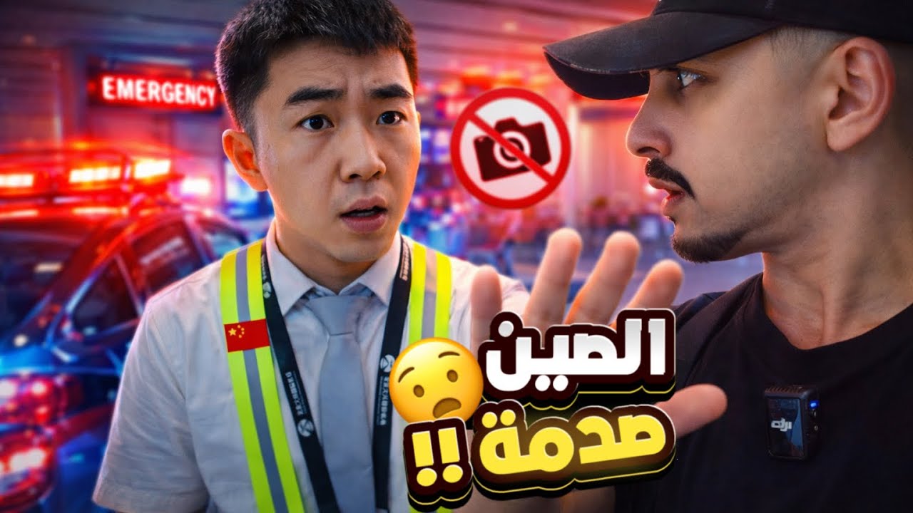 ‏هبوط اضطراري في مطار الصين 😮🇨🇳