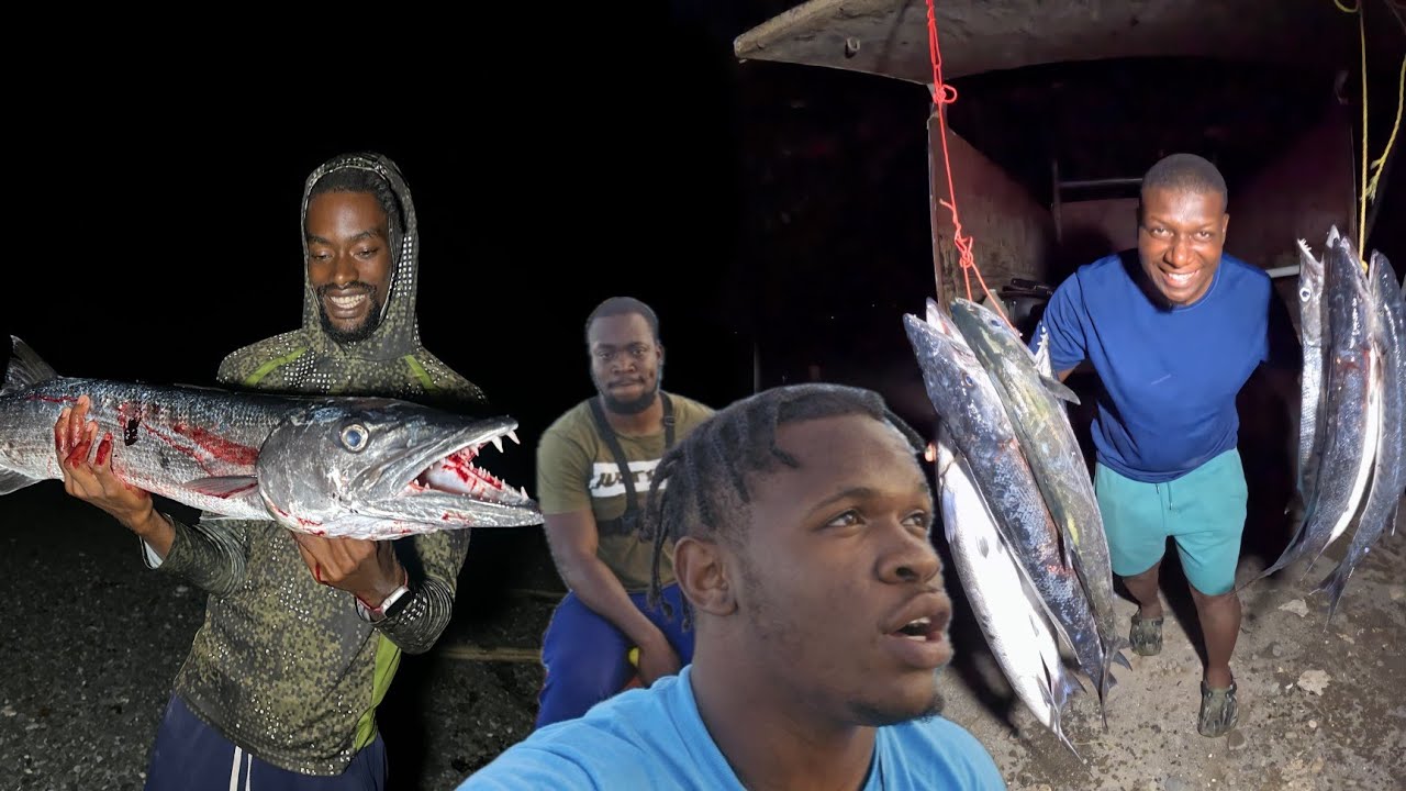 Unbelievable catch while trolling monster barracuda catch