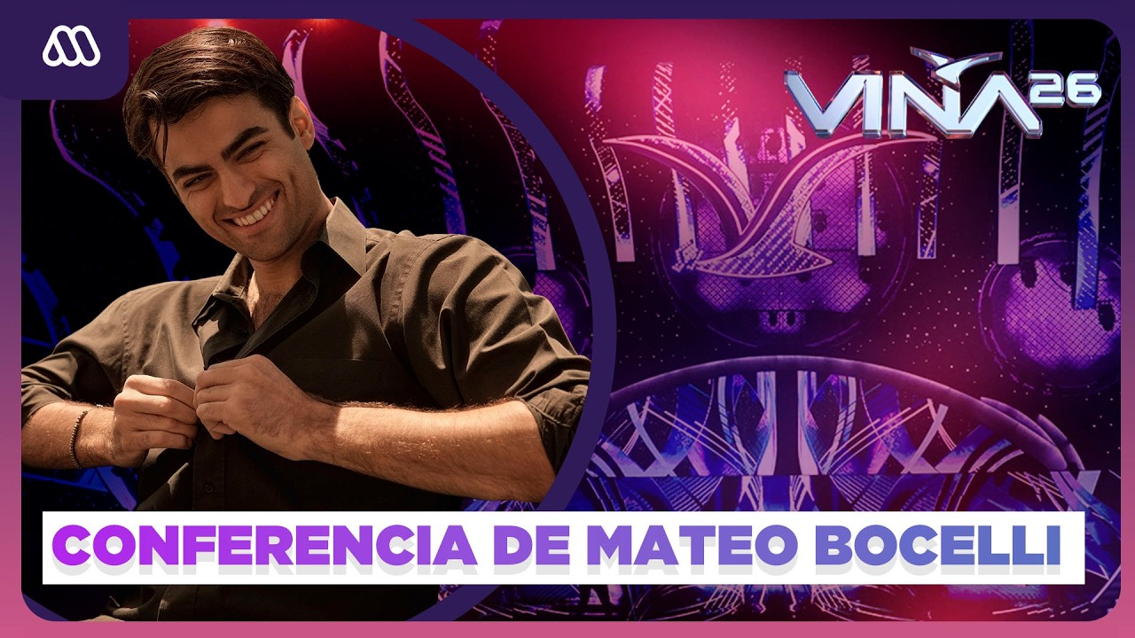 Matteo Bocelli en Viña 2026: expectativas y detalles en su primera conferencia oficial