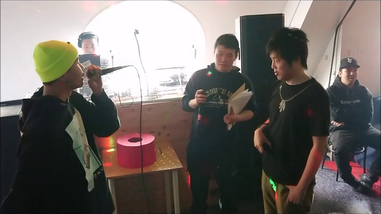 虚言 vs Sak_rice　狂人主催『無音MC BATTLE vol.4 』2019.4.21