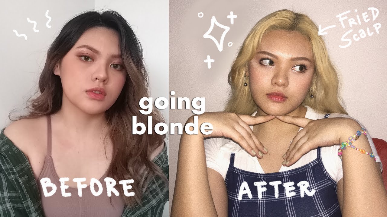 (eng) how i bleached my hair | philippines