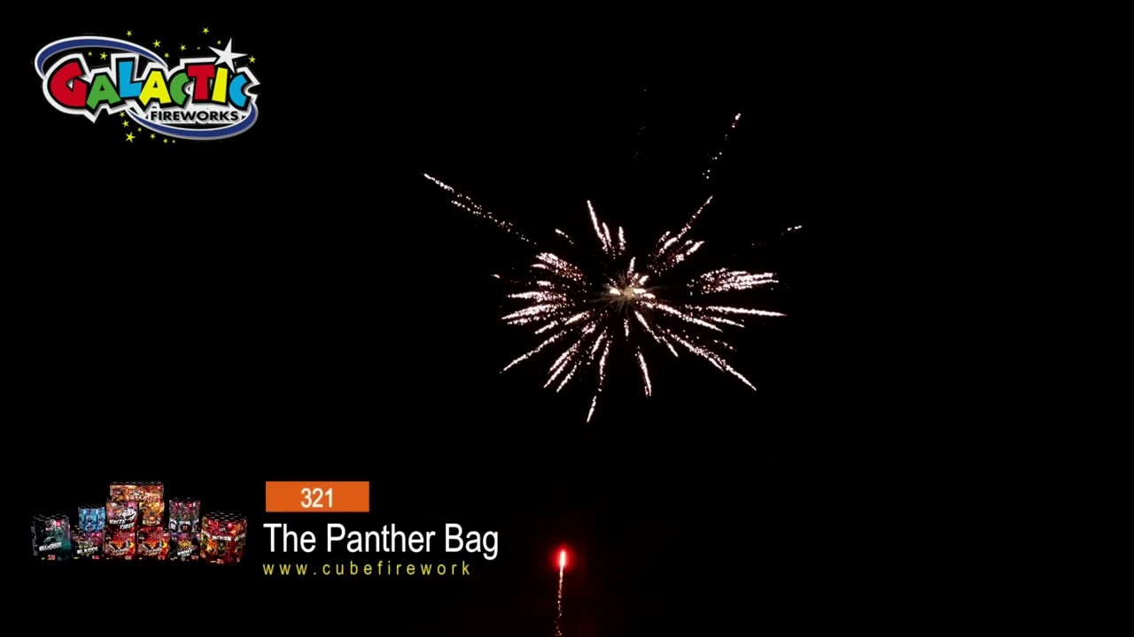 Panther Hercules Bag Black Panther Fireworks