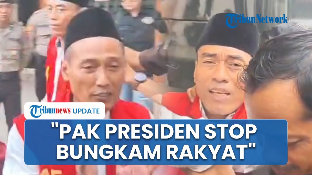 Teriakan 2 Pentolan AMPB seusai Sidang di PN Pati: Pak Presiden Stop Kriminalisasi & Bungkam Rakyat
