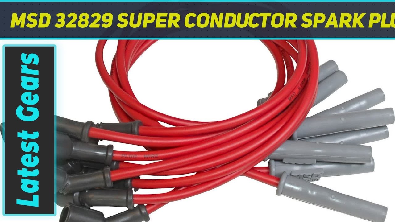 MSD 32829 Super Conductor Spark Plug Wire Set - Short Review
