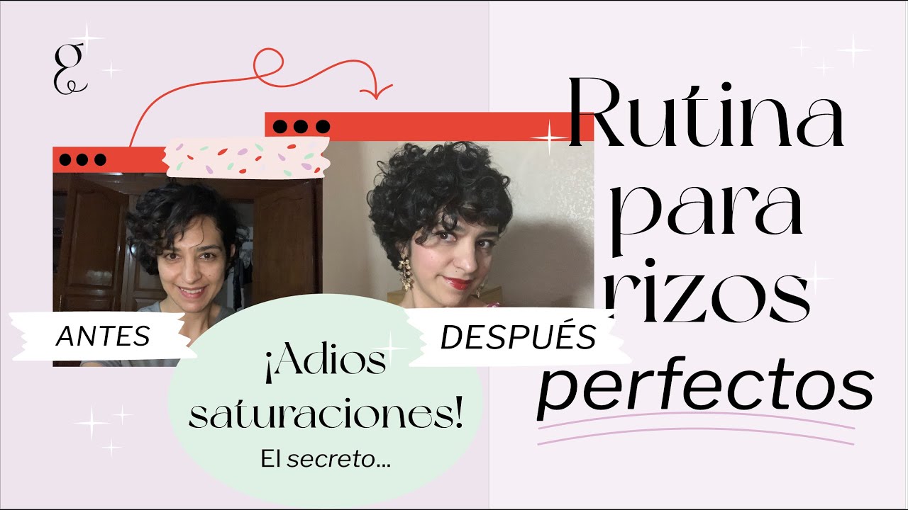 El SECRETO para RIZOS bien DEFINIDOS  ***Rutina que transforma***