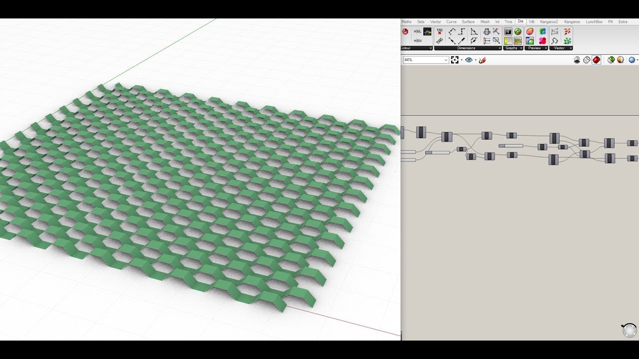 Grasshopper Tutorial || METAL weaving sheet.