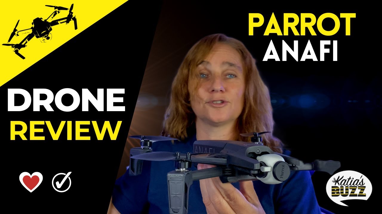 4K HDR Drone Parrot Anafi Review and Where to Locate the SD Card