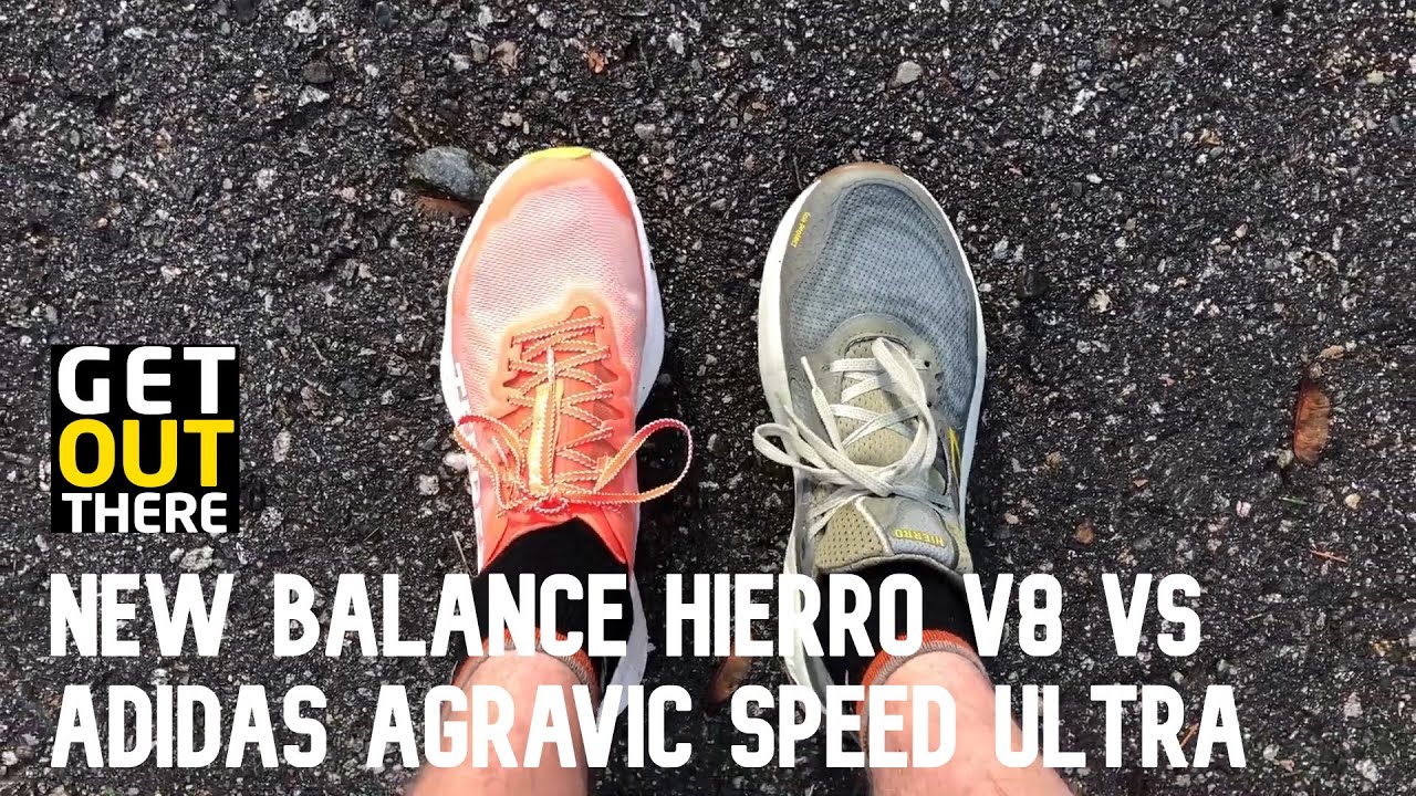 New Balance Hierro V8 vs Adidas Agravic Speed Ultra: Tested and Reviewed