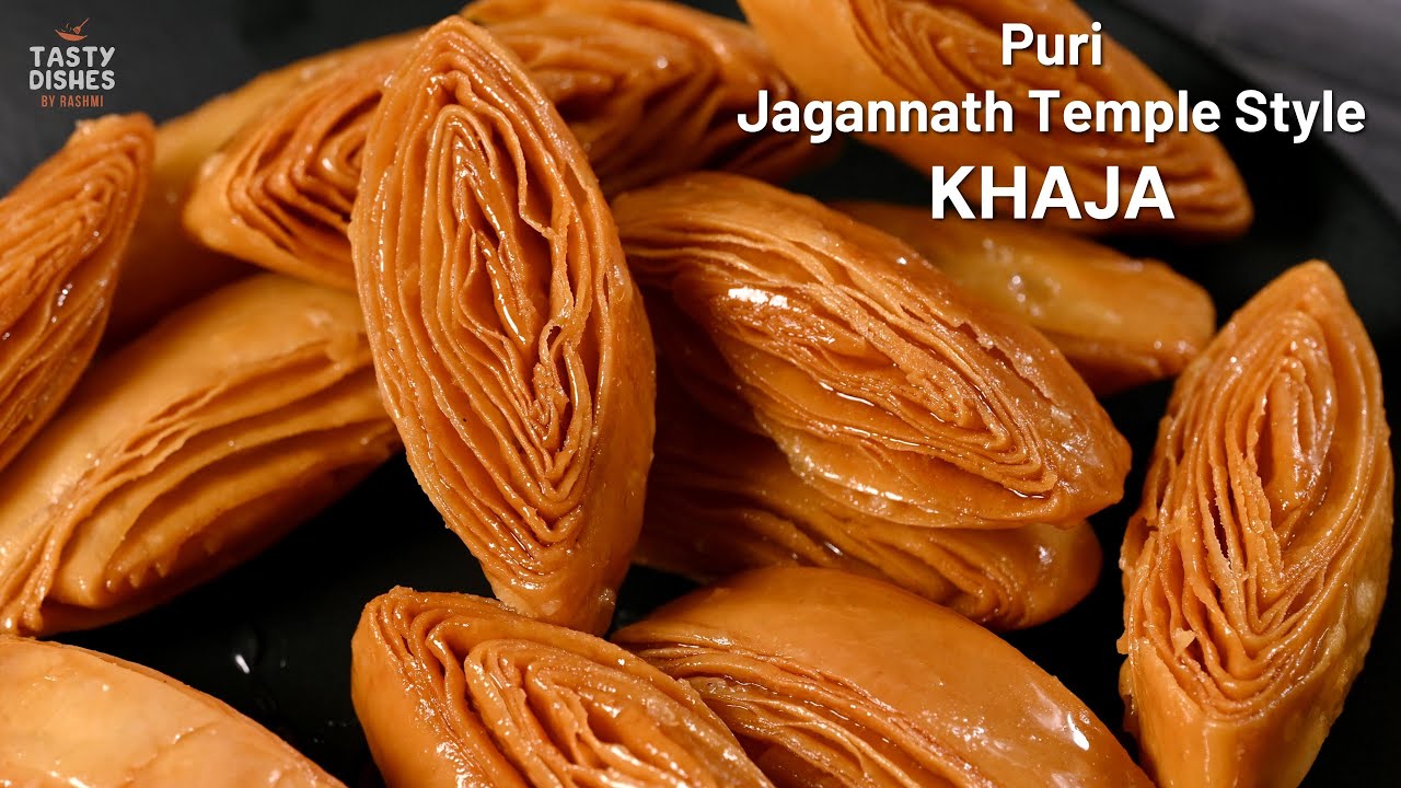 Crispy Layered Khaja | Puri Jagannath Temple Style Khaja Recipe
