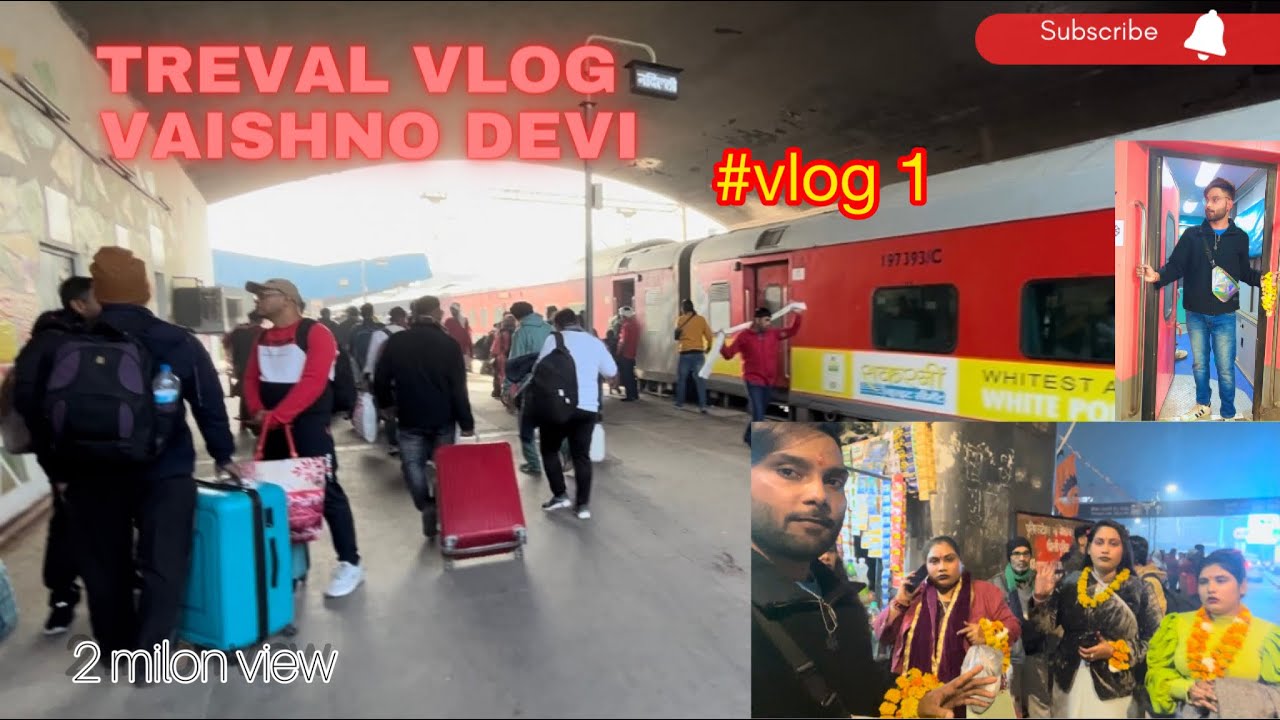Delhi to vaishno devi | Train🚉 trip 2022 Jai mata di🙏🏻