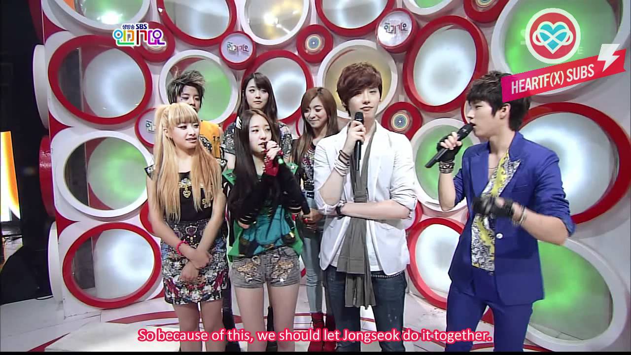 [HeartfxSubs] 120617 SBS Inkigayo Interview - f(x) (ENG)