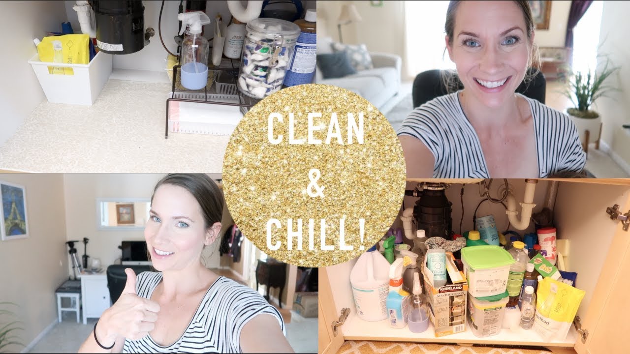 Deep Clean Under Sink $15 Makeover! + ALL THE LAUNDRY!