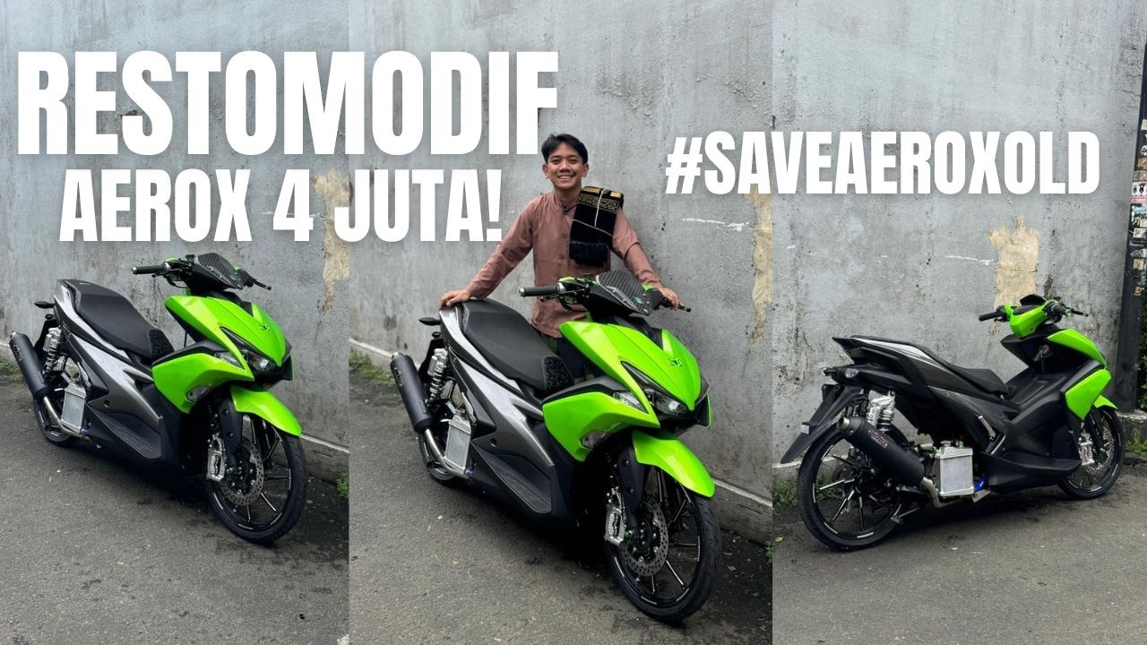 INI MAH HARGA MODIF LEBIH MAHAL DARI MOTORNYA🤣‼️-  REVIEW AEROX
