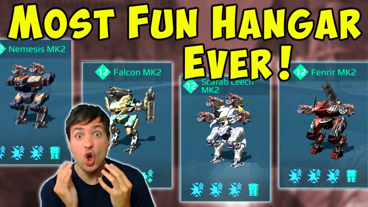 FULL Vortex & Thermite 200% Damage Hangar - War Robots Fun Live Gameplay WR