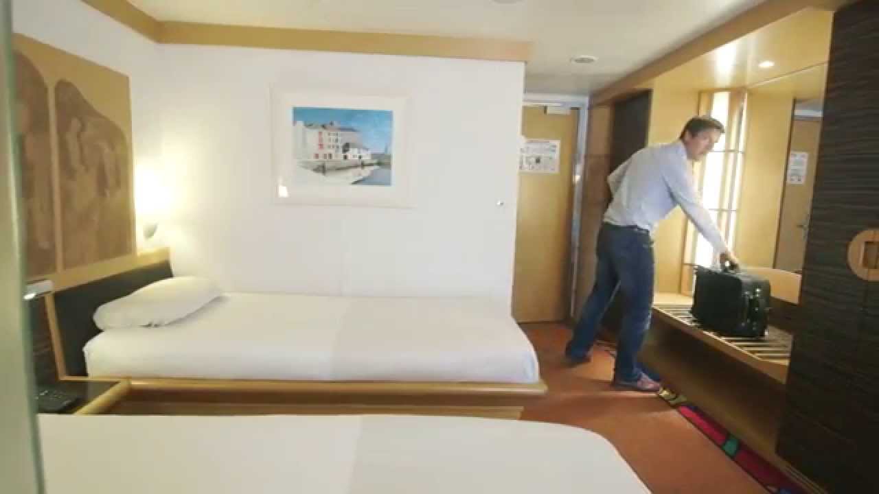 Outside 4 berth Commodore cabin | Brittany Ferries