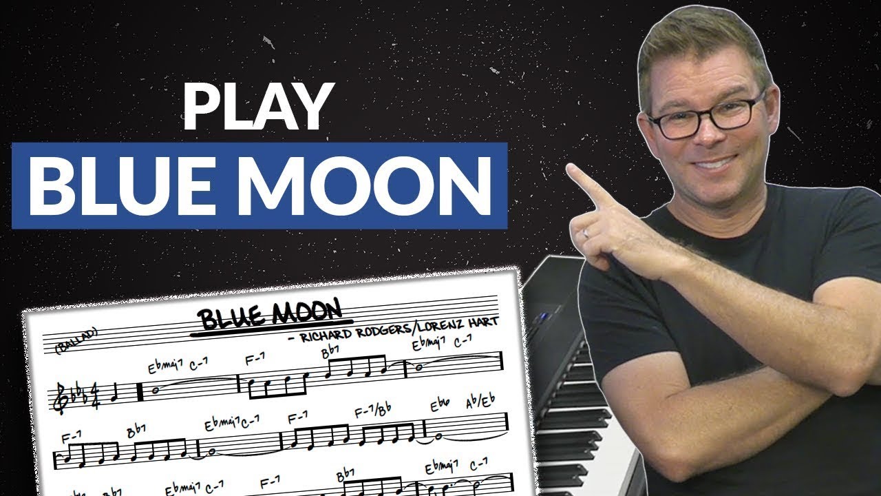 Play Blue Moon In a Jazz Piano Style