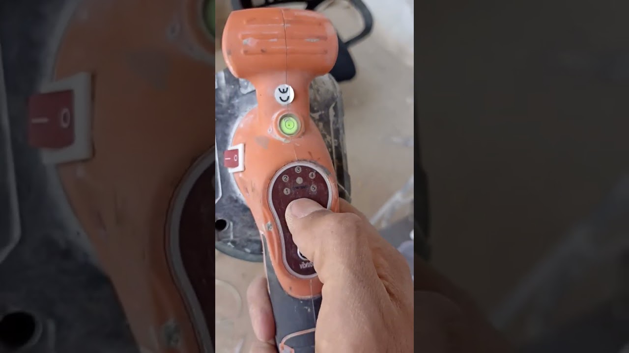 concertando máquina de assentar porcelanato e outros pisos marca khaata que parou de funcionar