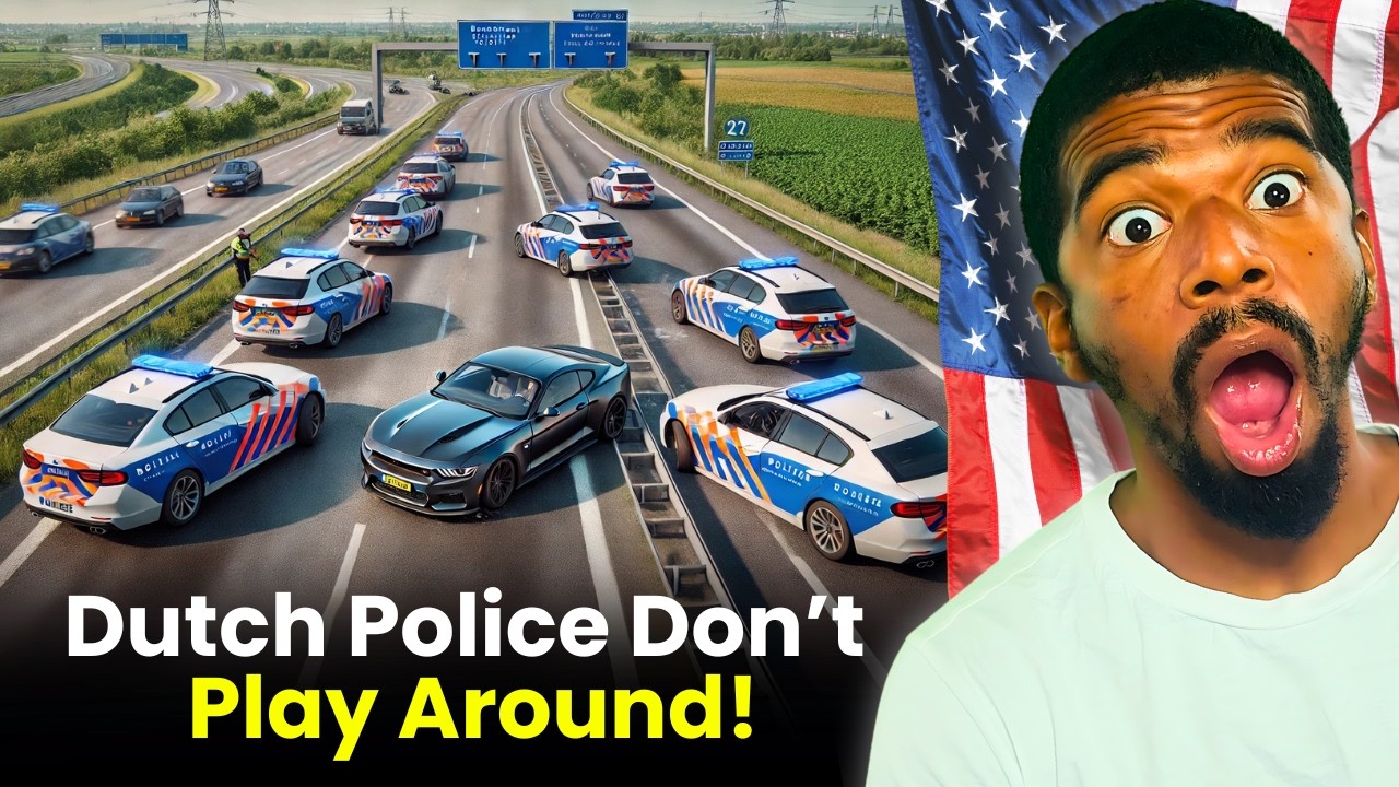 Dutch Police Pursuit | American Reacts