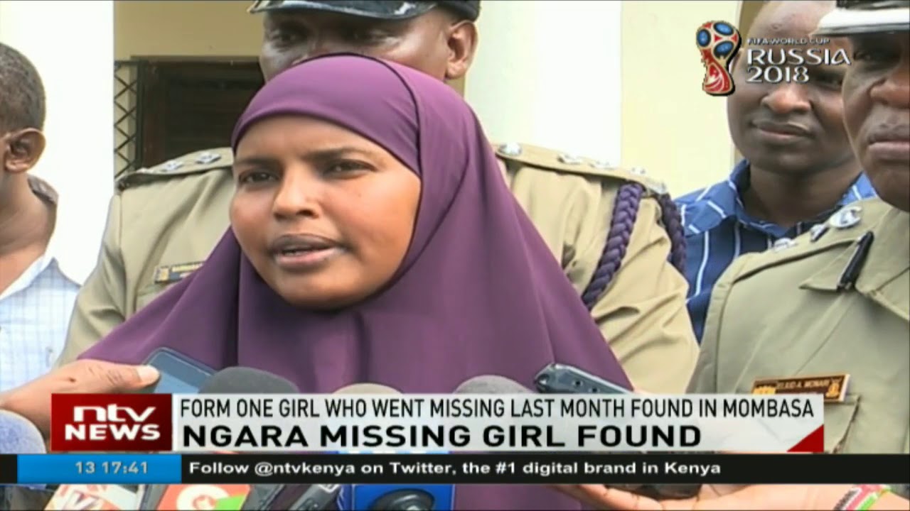 Form one girl who went missing last month found in Mombasa