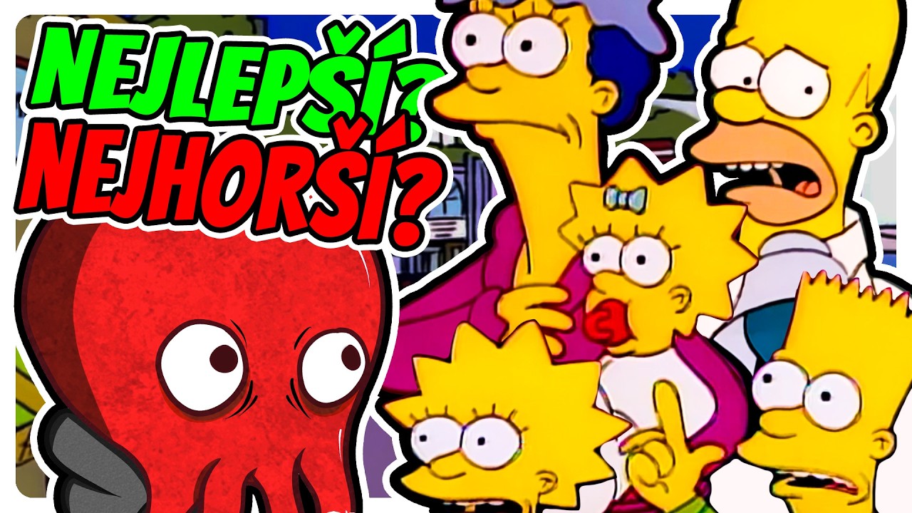 Hodnot&iacute;m v&scaron;echny d&iacute;ly Simpsonov&yacute;ch (1. s&eacute;rie)