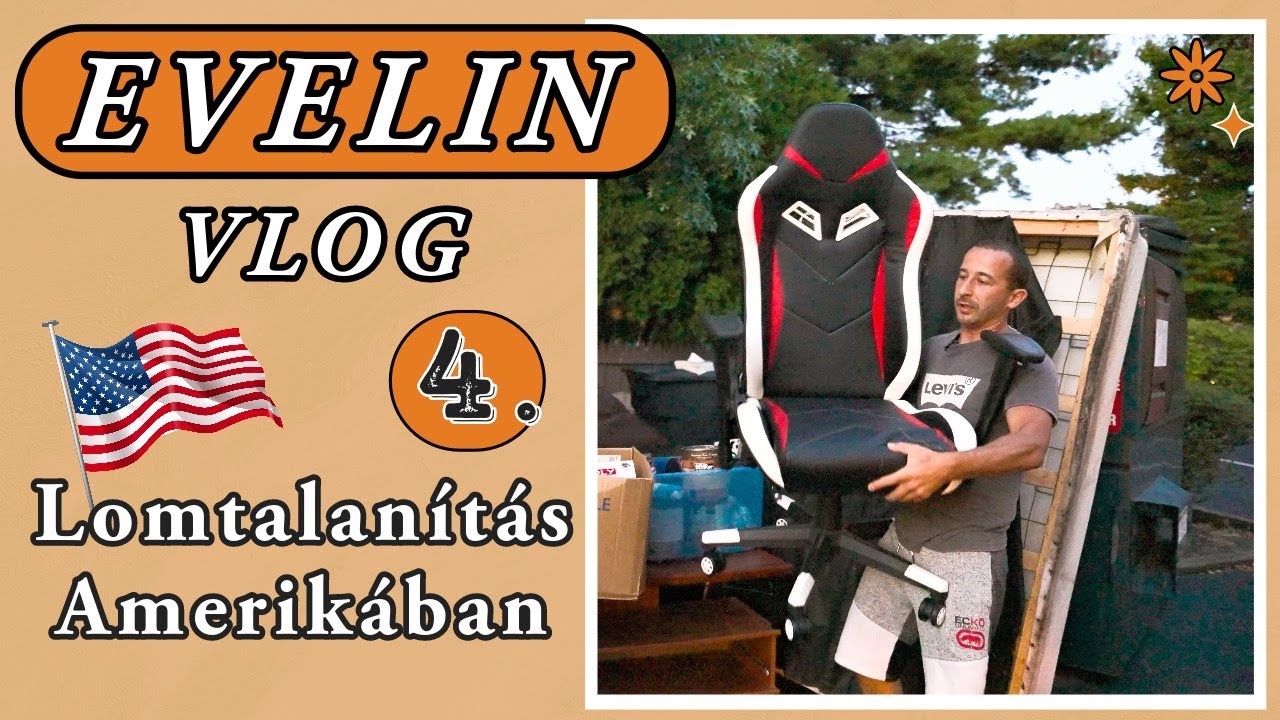 Ezeket találtuk a szemétben - Evelin Vlog 4.